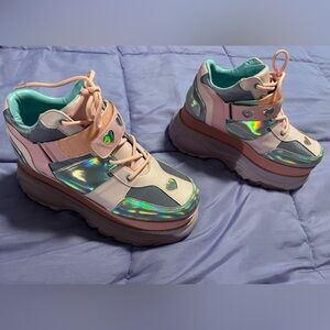 Dolls Kill Fairywalker Platform Sneakers sugar thrillz